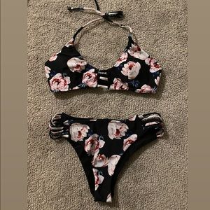 Cupshe floral bikini set